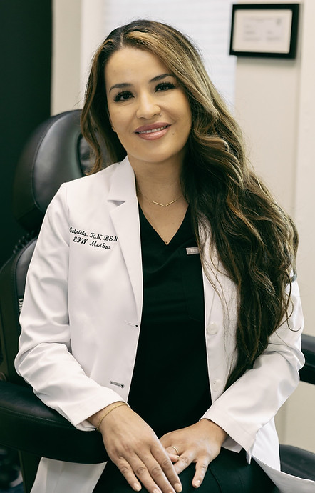 Gabriela Valle, RN, BSN, Founder and lead injector